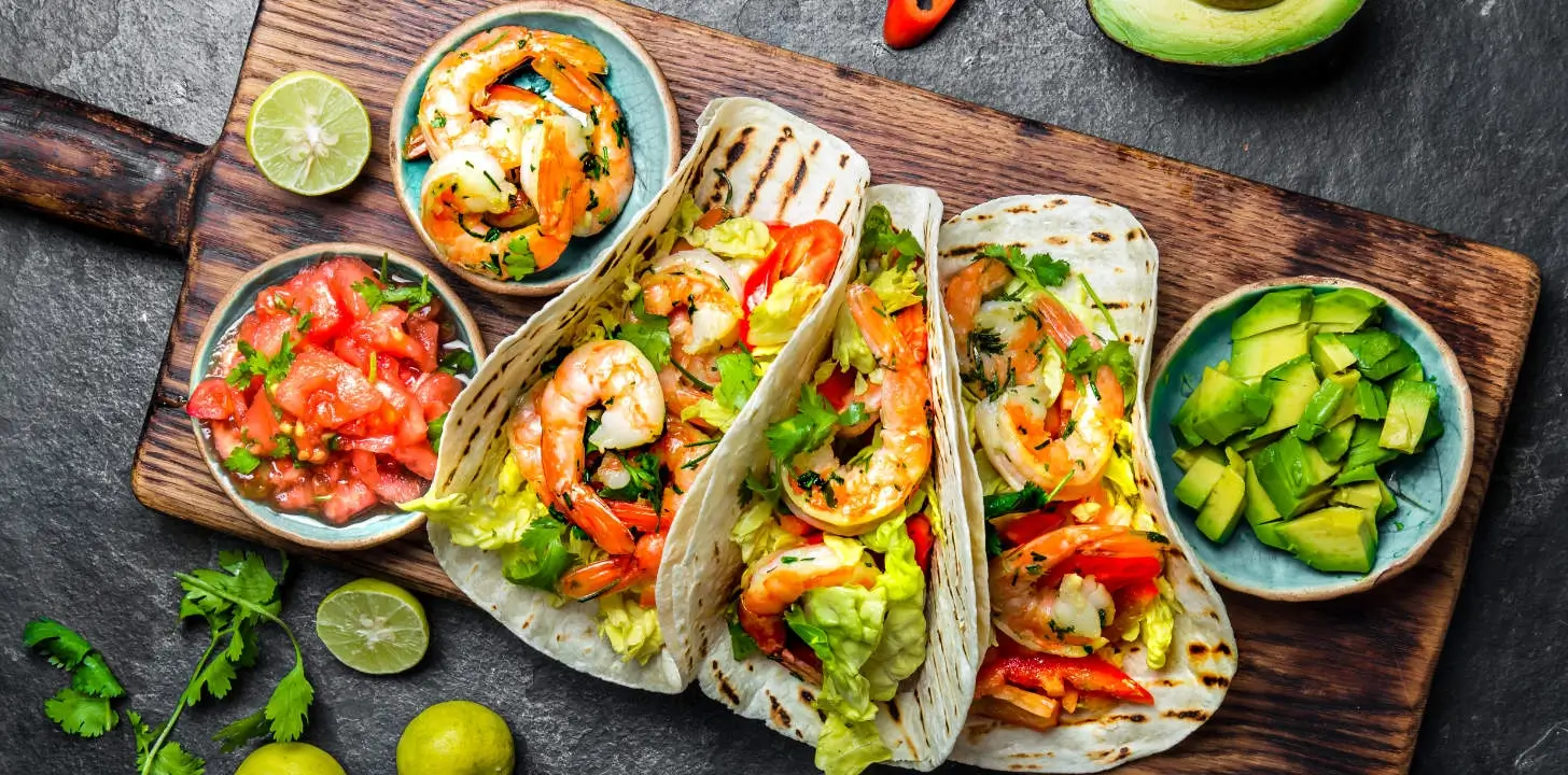 Healthy Breakfast Tacos Recipe with Avocado Crema